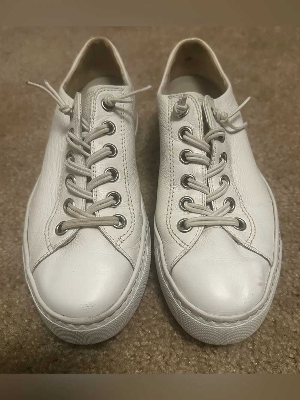 Paul Green Hadley Womens Size 7 US Platform Sneaker Shoes White/Silver (4.5 UK) - Picture 2 of 12